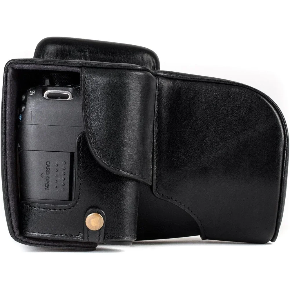 MegaGear‎ Ever Ready Leather Camera Case Canon Rebel T8i T7i 77D